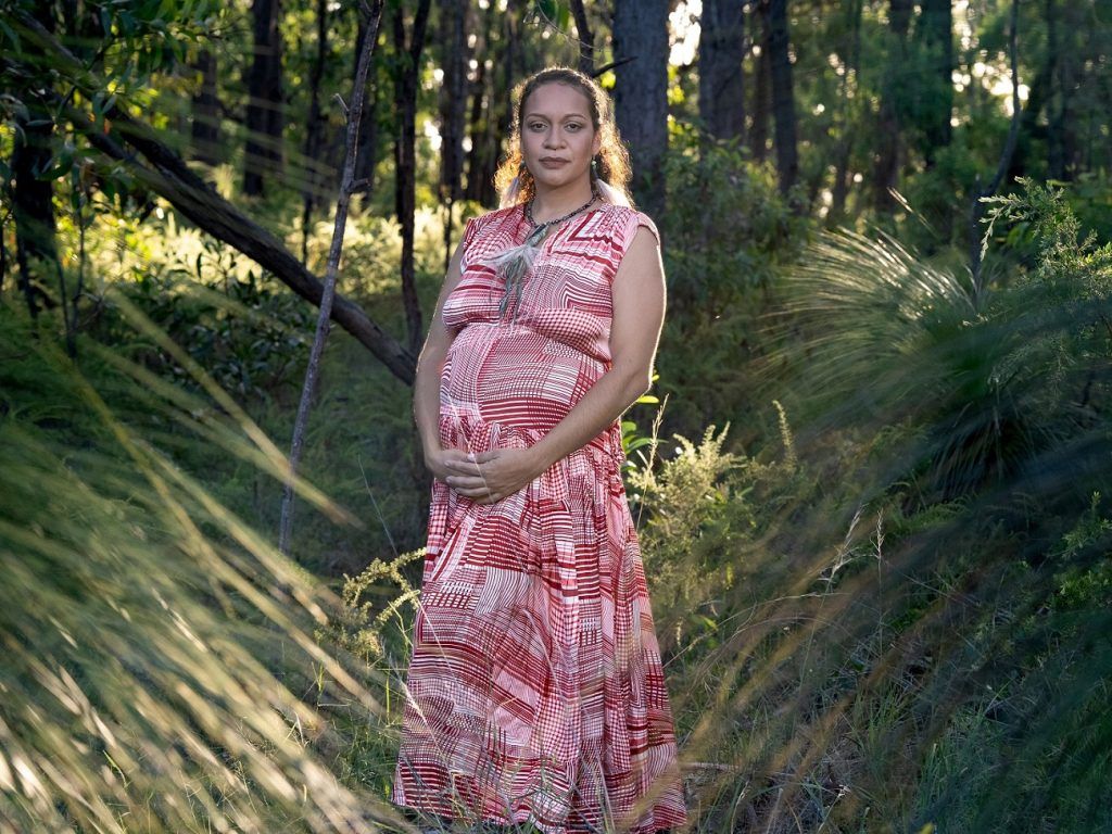 Environmental activist representing the indigenous people of Queensland, Australia: Murrawah Maroochy Johnson.