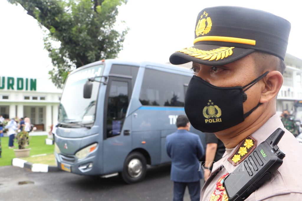 Kepala Bidang Humas Kepolisian Daerah Sumatera Utara Komisaris Besar Hadi Wahyudi, di Medan, Sumatera Utara, Rabu (3/11/2021).