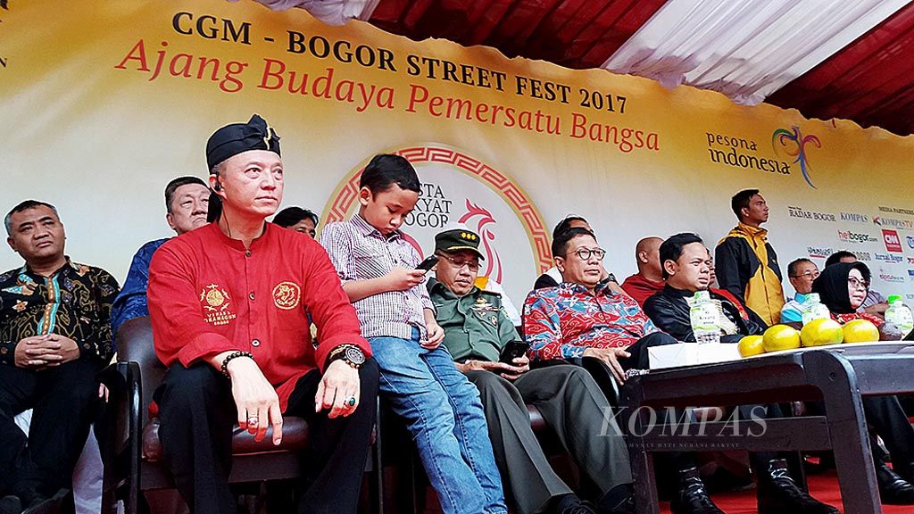 CGM Festival Rakyat Bogor 2017  merupakan ajang kebersamaan masyarakat dalam memeriahkan  budaya yang tumbuh. Hadir dalam acara itu Menteri Agama  Lukman Hakim Saifuddin dan Wali Kota Bogor Bima Arya Sugiarto.