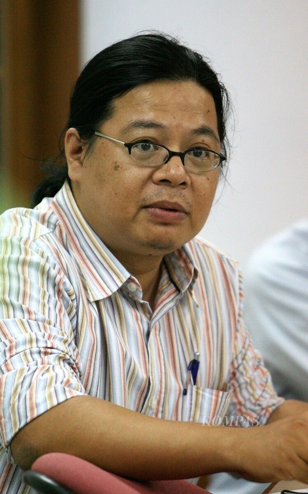 Ignatius Haryanto, dosen Jurnalistik di UMN dan anggota Koalisi Nasional untuk Reformasi Penyiaran