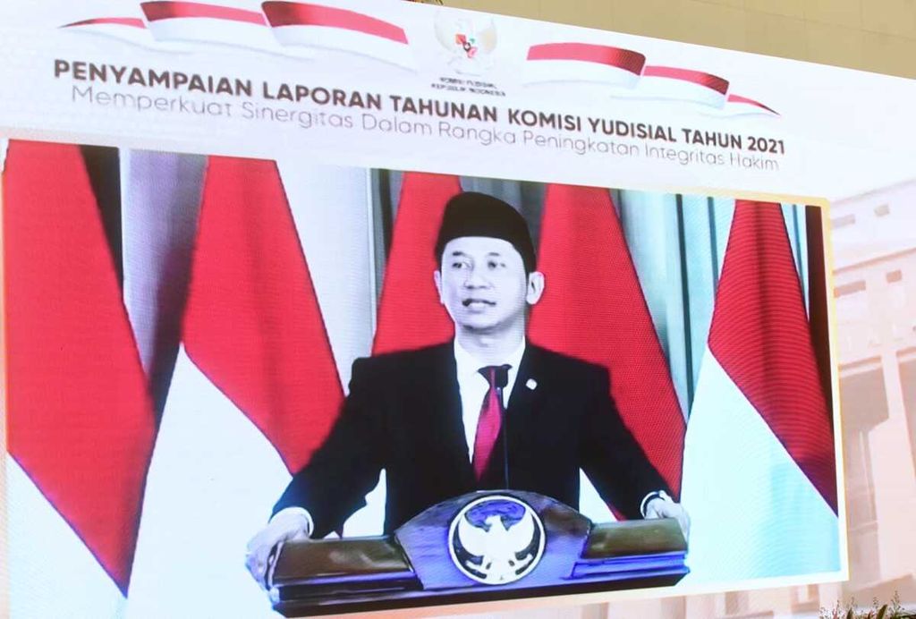 Ketua Komisi Yudisial Mukti Fajar Nur Dewata.