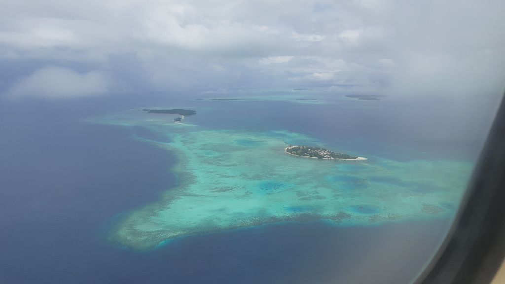 Pulau-pulau kecil di dekat Pulau Morotai, Maluku Utara.