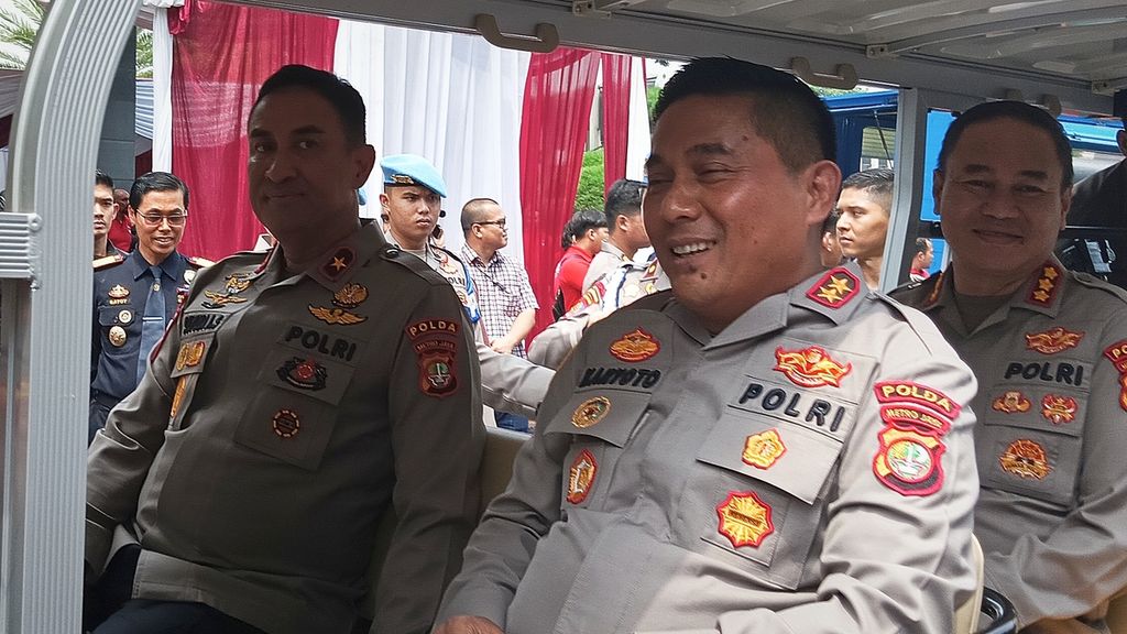 Kepala Kepolisian Daerah Metro Jaya Inspektur Jenderal Karyoto.