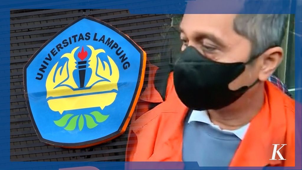 The Corruption Eradication Commission (KPK) has named the rector of the University of Lampung as a suspect in accepting bribes.