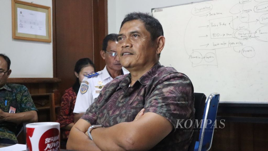 Kepala Dinas Perhubungan Bali sekaligus Ketua Komite Percepatan Penggunaan Kendaraan Listrik Berbasis Baterai (KLBB) Provinsi Bali I Gde Wayan Samsi Gunarta