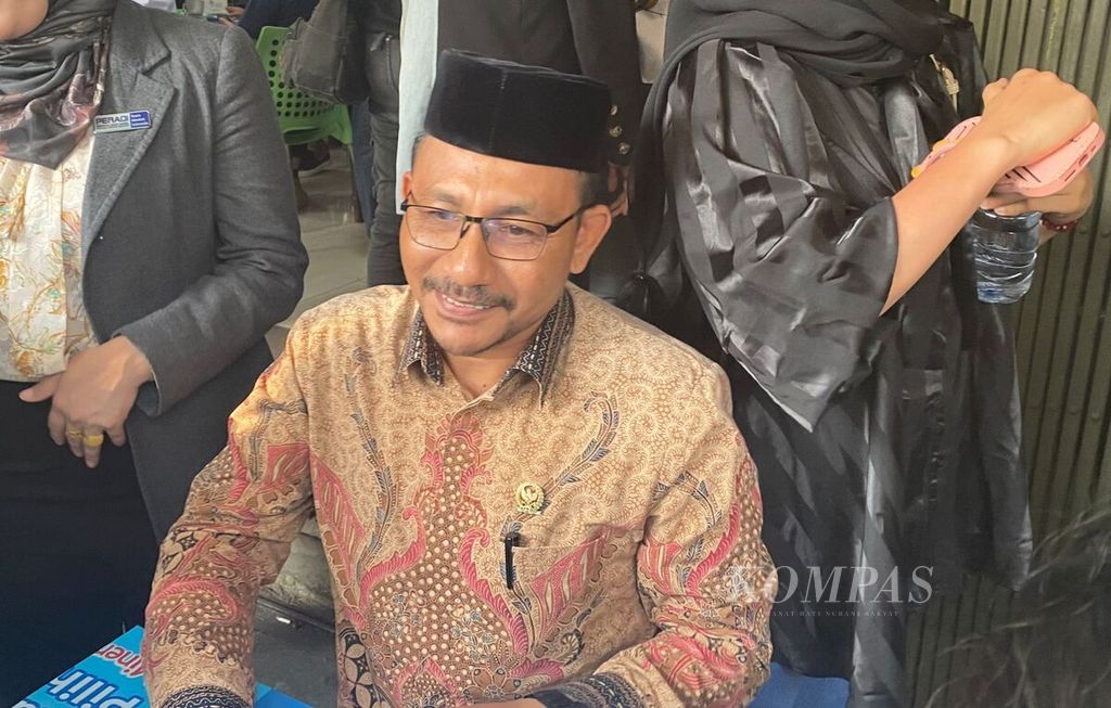 Anggota Dewan Perwakilan Daerah asal Aceh, Sudirman, saat ditemui di Kelapa Gading, Jakarta Utara, Selasa (5/9/2023).