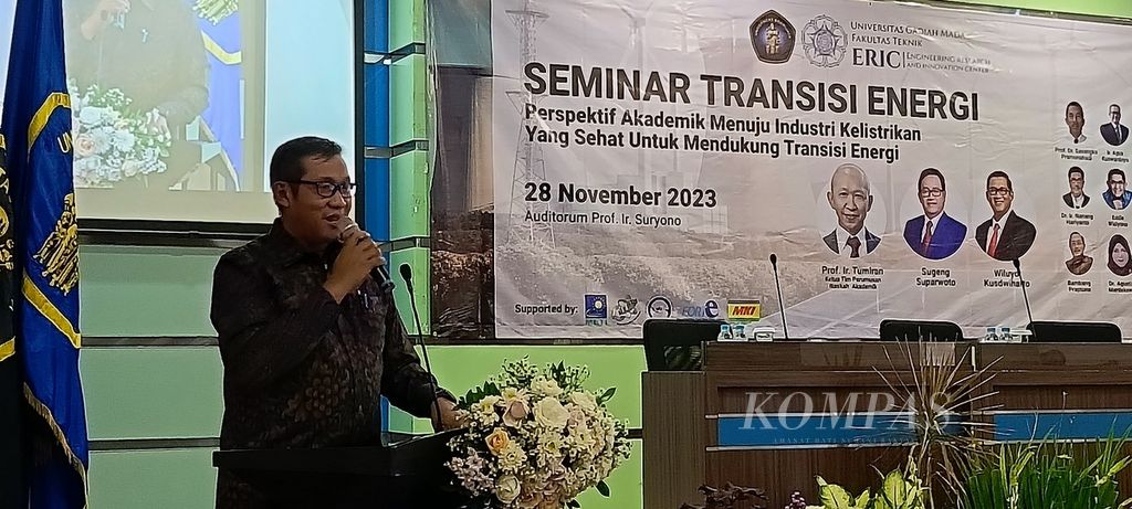 Direktur Manajemen Proyek dan Energi Baru PT PLN (Persero) Wiluyo Kusdwiharto