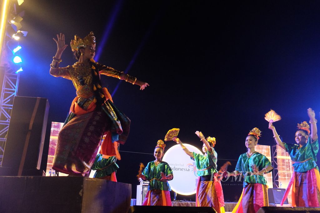 Pementasan Drama Putri Mandalika pada Festival Bau Nyale pada 2020 lalu.