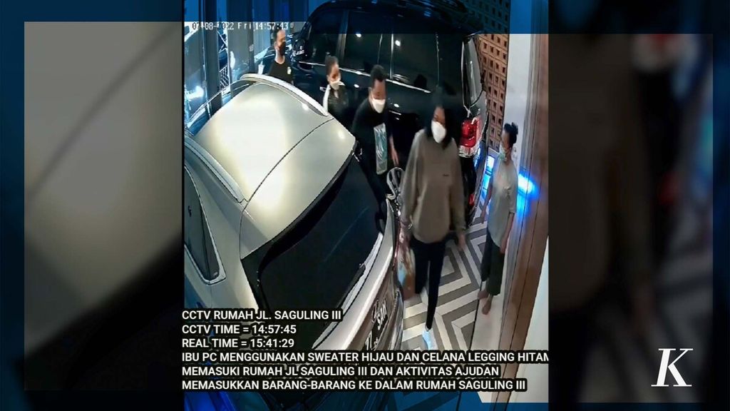 After the trip from Magelang, Central Java, the activities of Brigadier Nofriansyah Yosua Hutabarat or Brigadier J were still detected from CCTV footage at Inspector General Ferdy Sambo's private house in Jakarta, Friday (8/7/2022).
