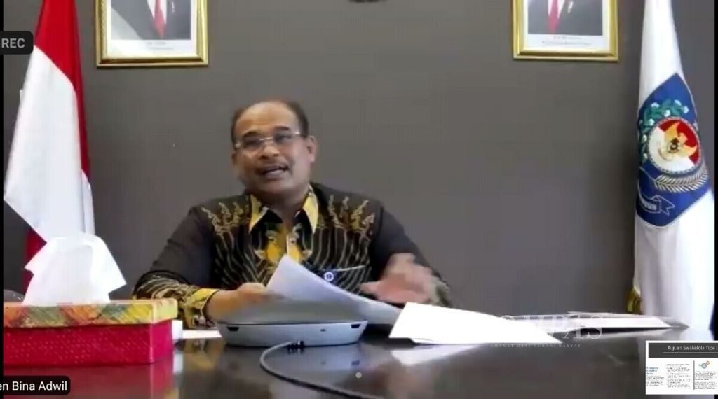 Direktur Jenderal Bina Administrasi Kewilayahan Kemendagri Safrizal