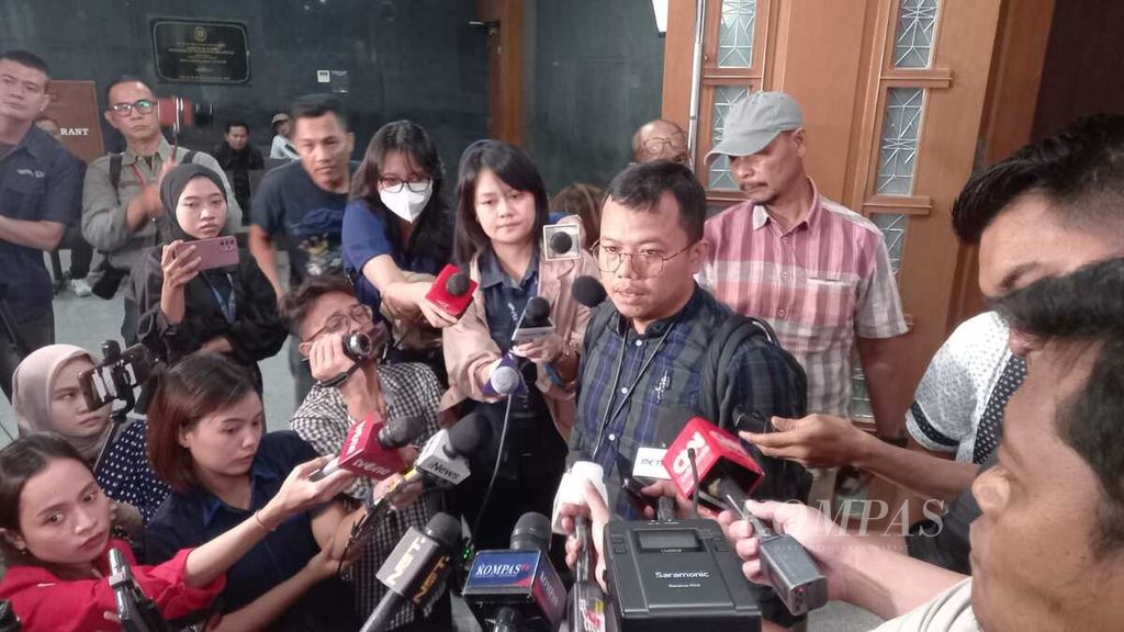 Jaksa penuntut umum Komisi Pemberantasan Korupsi Wawan Yunarwanto 