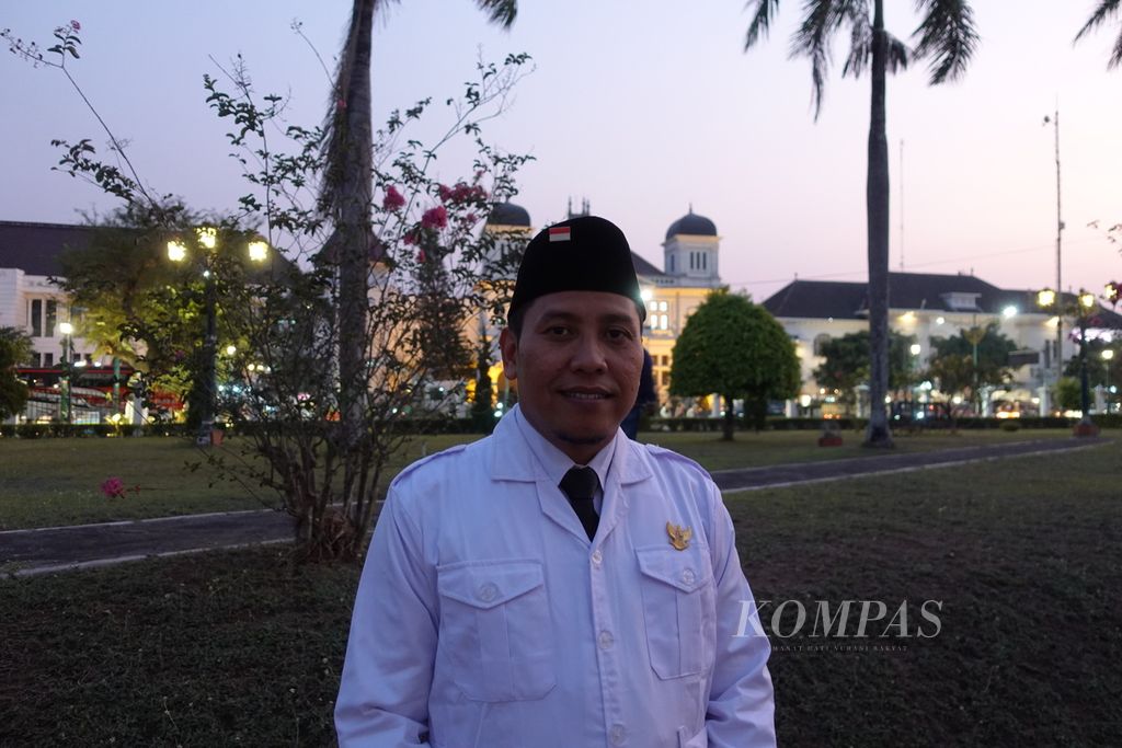 Ketua Komisi Pemilihan Umum Provinsi Daerah Istimewa Yogyakarta Ahmad Shidqi di Yogyakarta, Rabu (18/10/2023).
