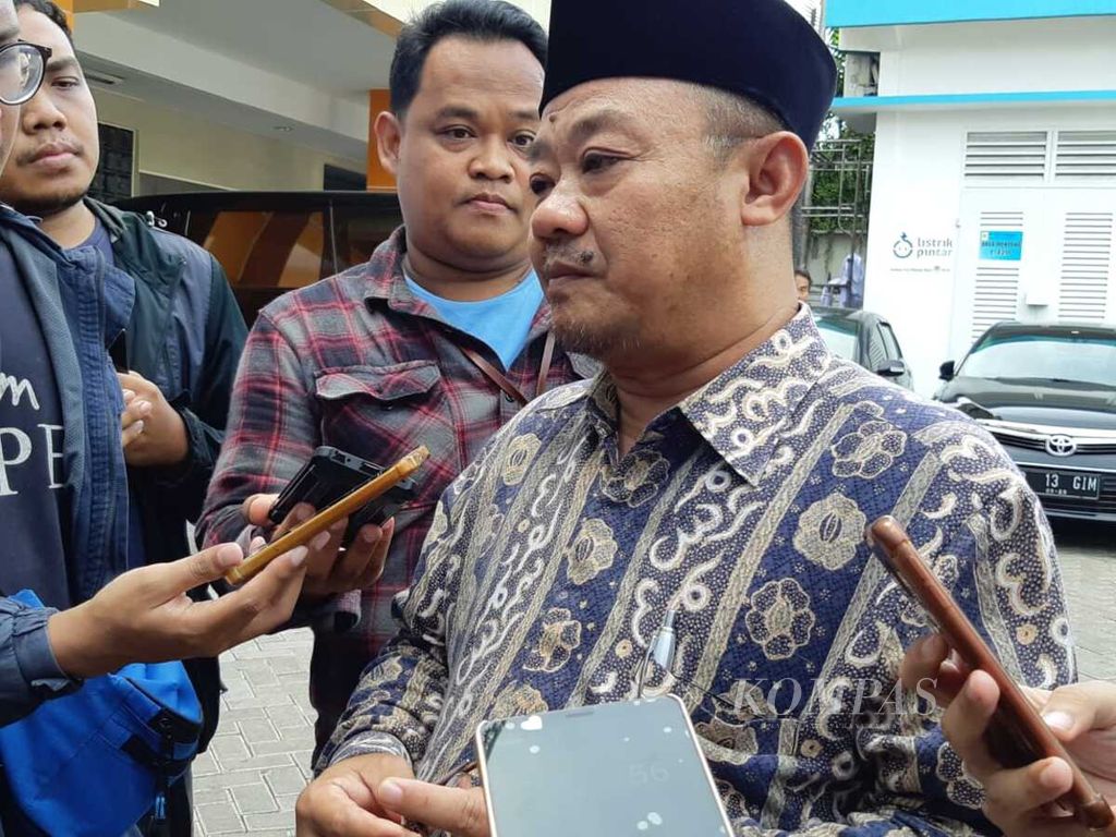 Sekretaris Umum Pimpinan Pusat Muhammadiyah Abdul Muti di Pusat Dakwah Muhammadiyah, Jakarta, Jumat (28/12/2018).