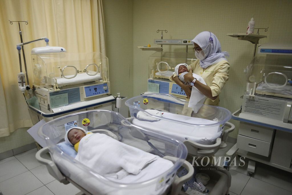 Ilustrasi. Ruang perawatan bayi di rumah sakit.