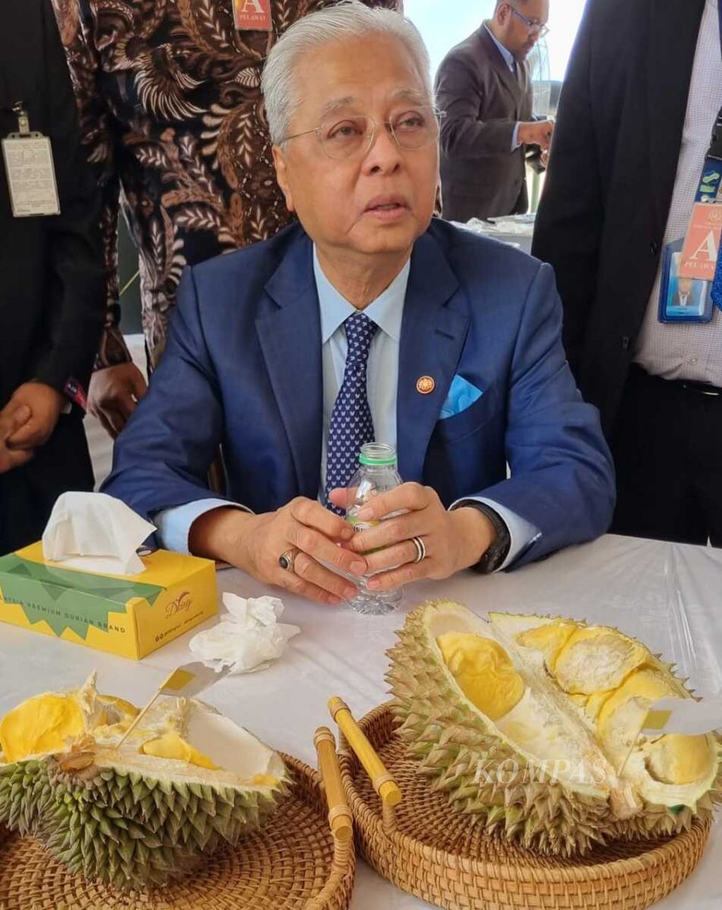 PM Malaysia Dato Sri Ismail Sabri Yaakob adalah penggemar durian.
