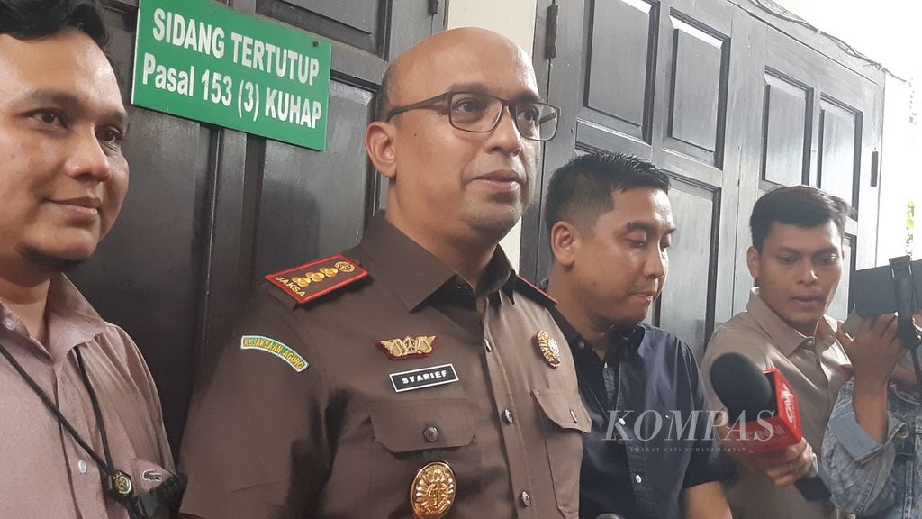 Kepala Kejaksaan Negeri Jakarta Selatan Syarief Sulaeman Ahdi