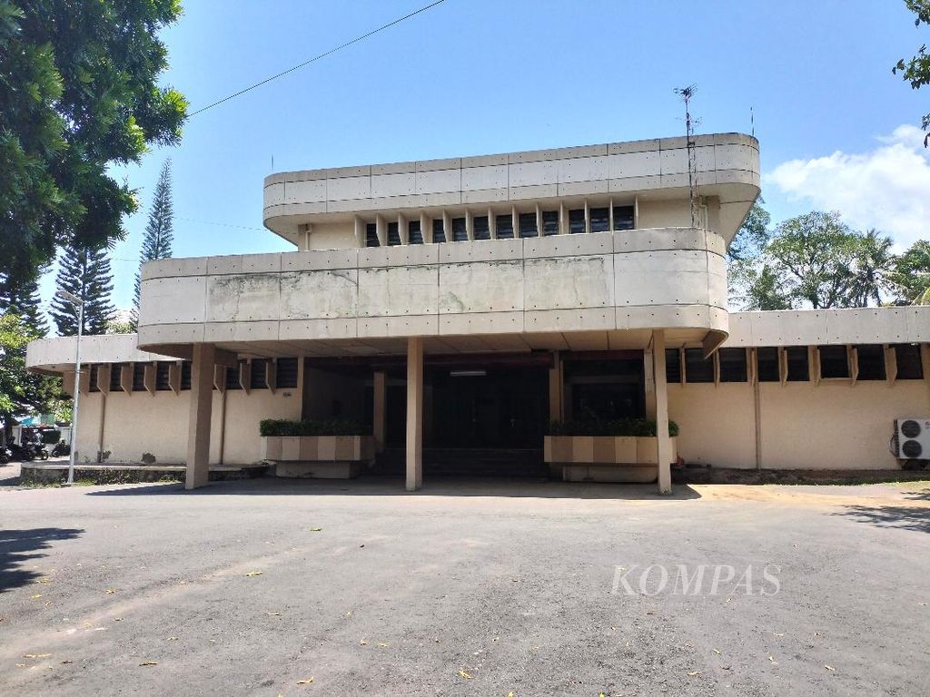 Gedung Wiworo Wiji Pinilih di dekat kantor DPRD Kota Magelang, Kamis (15/9/2022).