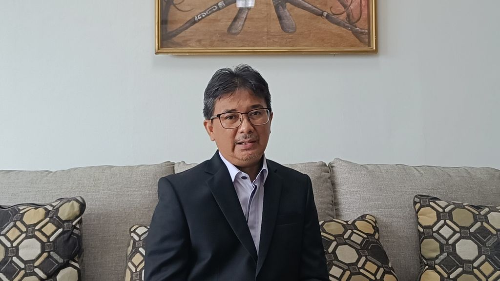 Ketua Umum Perhimpunan Dokter Paru Indonesia Agus Dwi Susanto