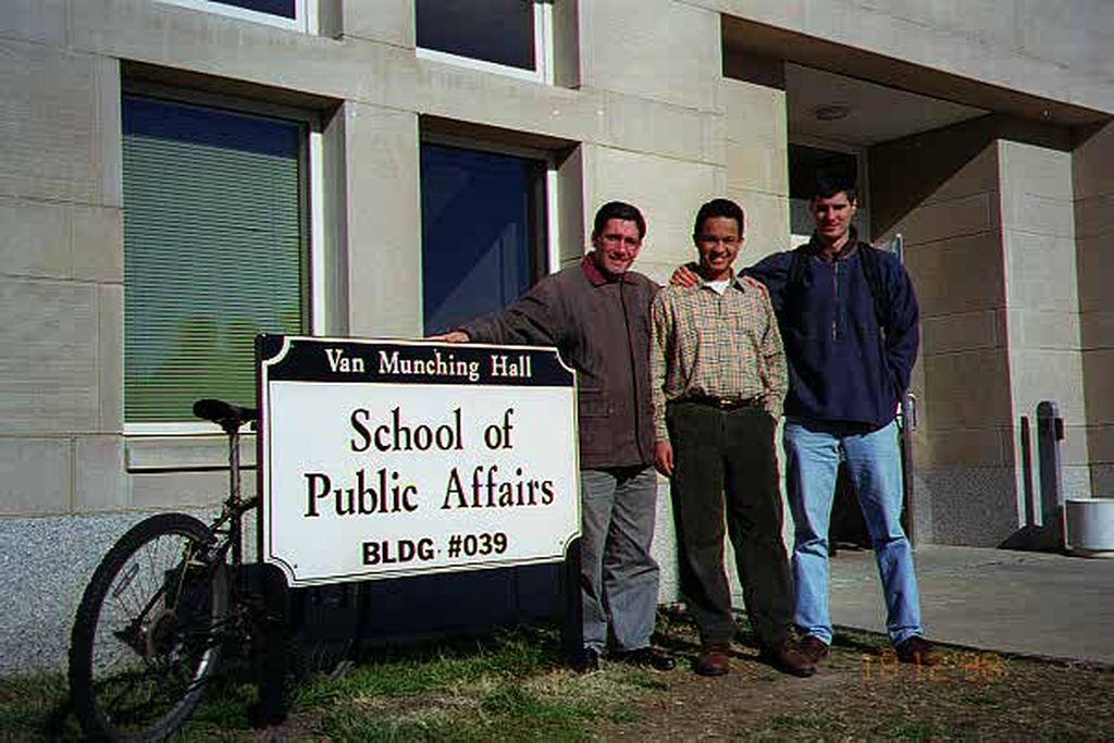 Anies saat studi di DepartemenKebijakan Publik, University of Maryland College Park, AS. 