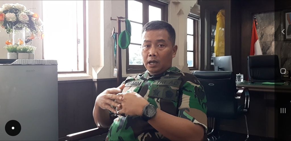 Kepala Dinas Penerangan TNI AD Brigadir Jenderal Hamim Tohari