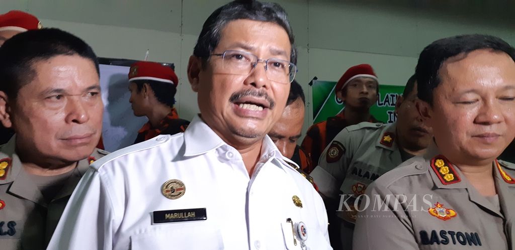 Mantan Wali Kota Jakarta Selatan Marullah Matali yang kini menjadi Sekretaris Daerah Provinsi DKI Jakarta
