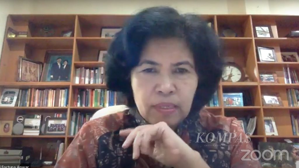 Profesor Riset Pusat Penelitian Politik LIPI Dewi Fortuna Anwar