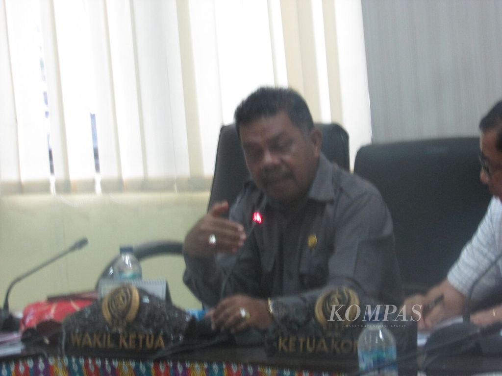 Wakil Ketua Komisi III DPRD Nusa Tenggara Timur Viktor Mado Watun.