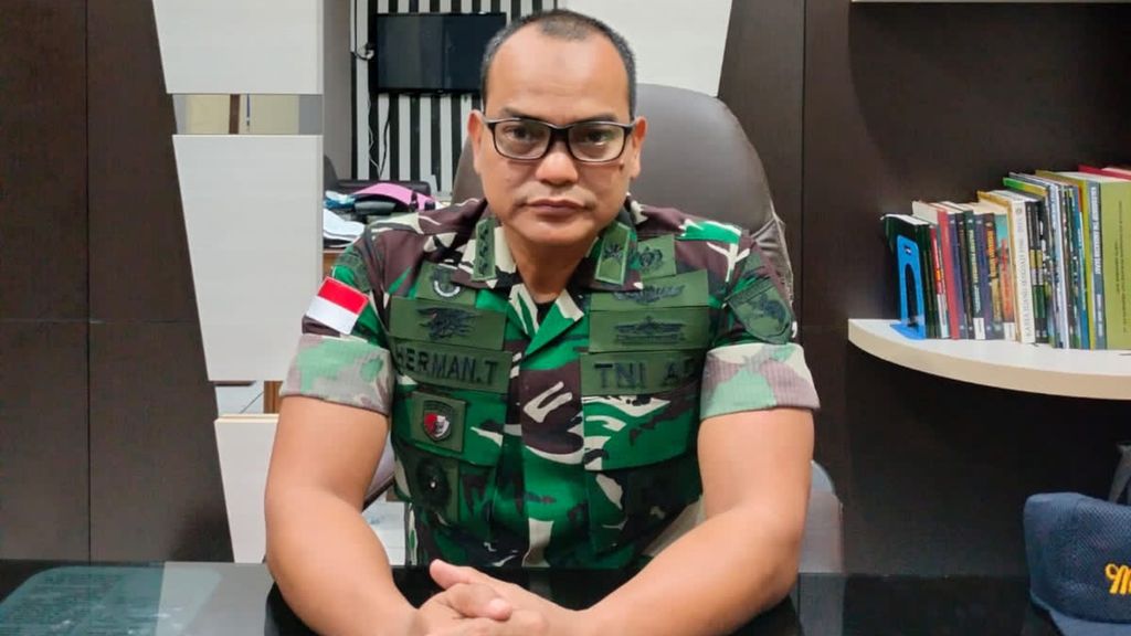 Kepala Penerangan Komando Daerah Militer XVII/Cenderawasih Kolonel Kav Herman Taryaman
