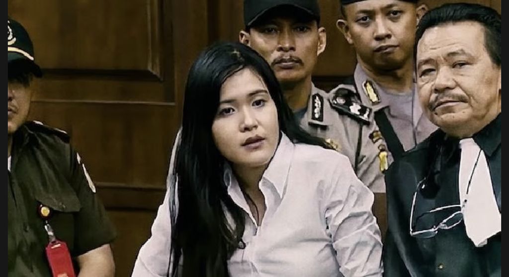 <i>Footage</i> dalam film<i> Ice Cold: Murder, Coffee and Jessica Wongso</i>.