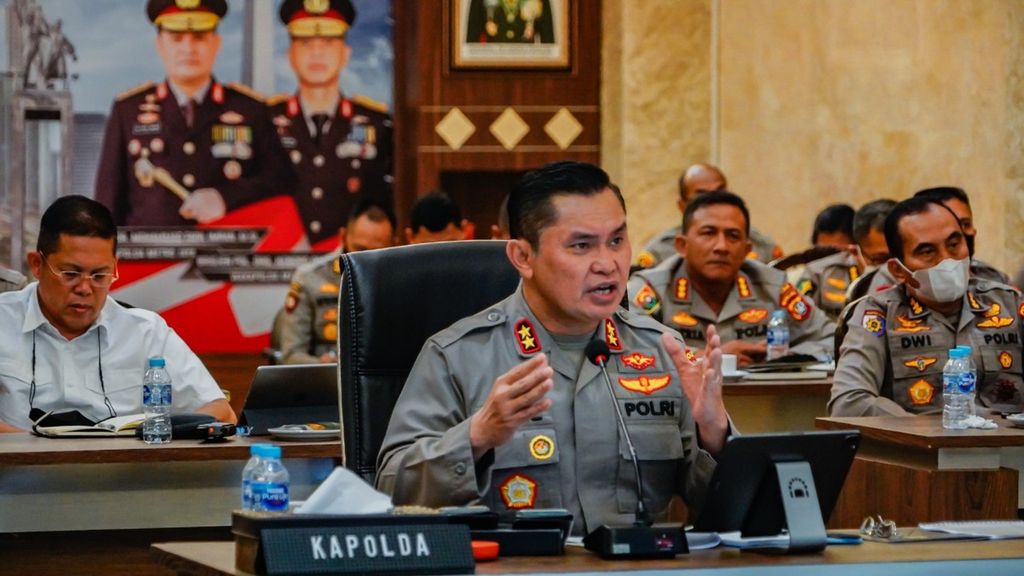 Kepala Kepolisian Daerah Metro Jaya Inspektur Jenderal Fadil Imran