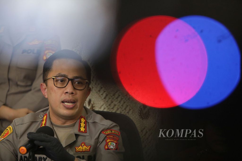 Kepala Polres Metro Jakarta Selatan Komisaris Besar Ade Ary