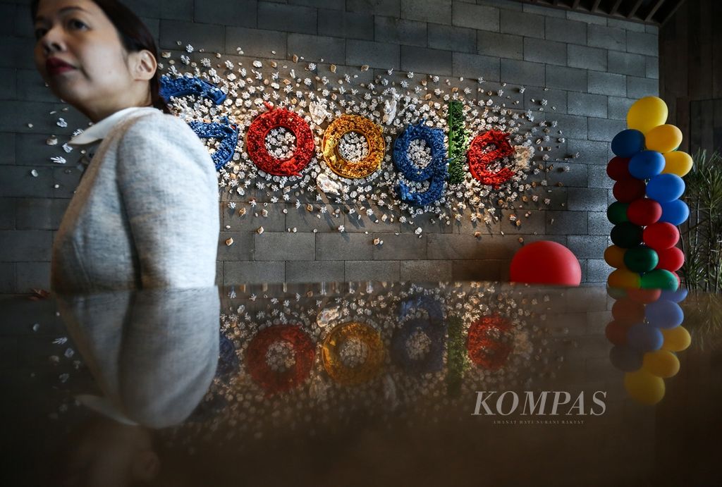 Illustration of the Google Indonesia office in Jakarta. Photo taken October 2019. 