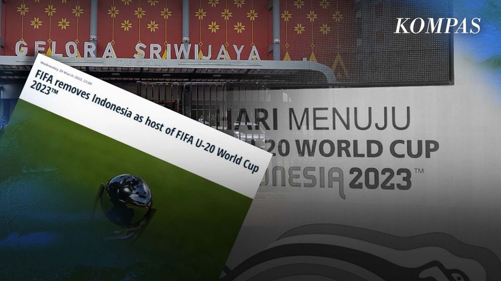 FIFA officially removed Indonesia as the host of the U-20 World Cup 2023.