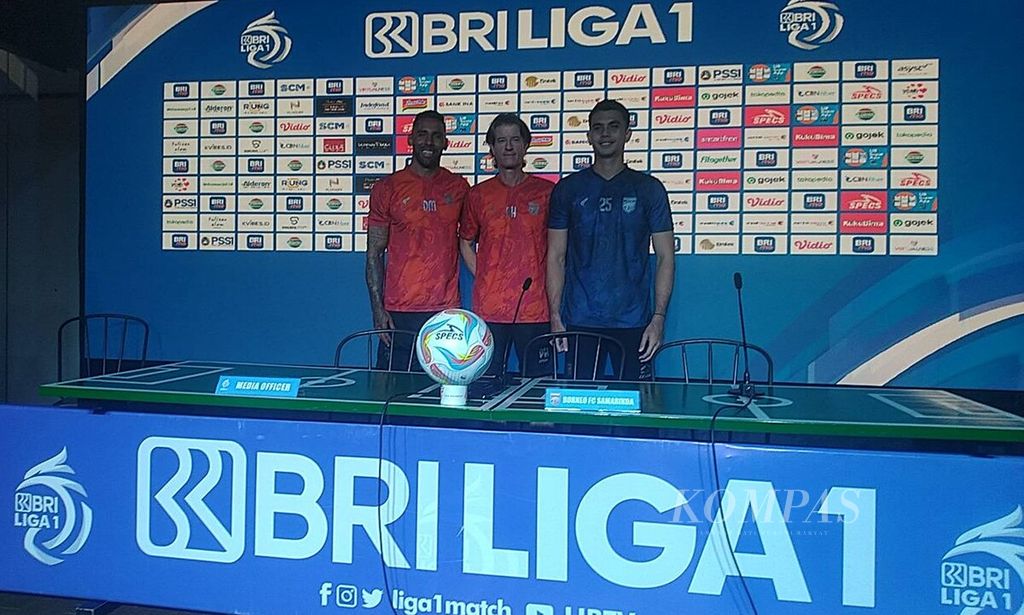 Borneo FC Samarinda bakal menghadapi Bali United FC pada laga pekan ke-19 BRI Liga 1 2023/2024 di Stadion Kapten I Wayan Dipta, Gianyar, Minggu (12/11/2023). 
