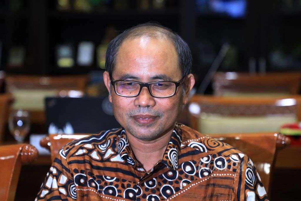 I Nyoman Wara, salah satu calon pimpinan Komisi Pemberantasan Korupsi yang mengikuti uji kelayakan dan kepatutan di Komisi III DPR, Kompleks Parlemen, Senayan, Jakarta, Senin (9/9/2019).
