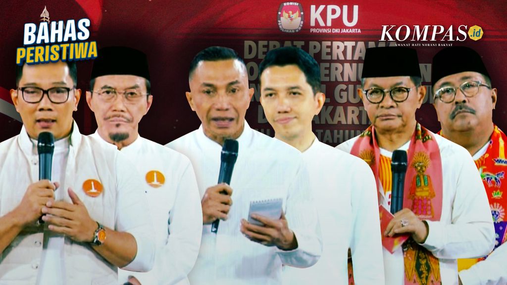 Ada dua hal yang memanaskan debat perdana cagub-cawagub Jakarta di JIExpo, Kemayoran, Jakarta, Minggu (6/10/2024) malam. Pertama soal lapangan pekerjaan dan pengangguran, lalu soal kemacetan.