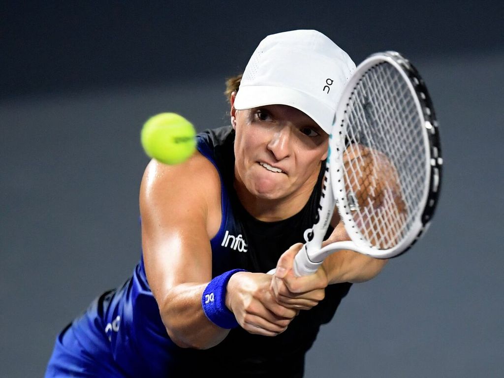 Qualifying for the WTA Finals, the Fruit of Swiatek's Patience - Kompas.id