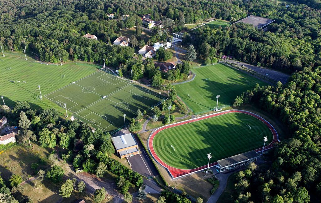 Football facilities at the National Football Center Clairefontaine, France, include the Pierre-Pibarot Stadium. The football arena will hold a play-off duel between representatives of Asia and Africa to compete for the final ticket to the 2024 Paris Olympics.
