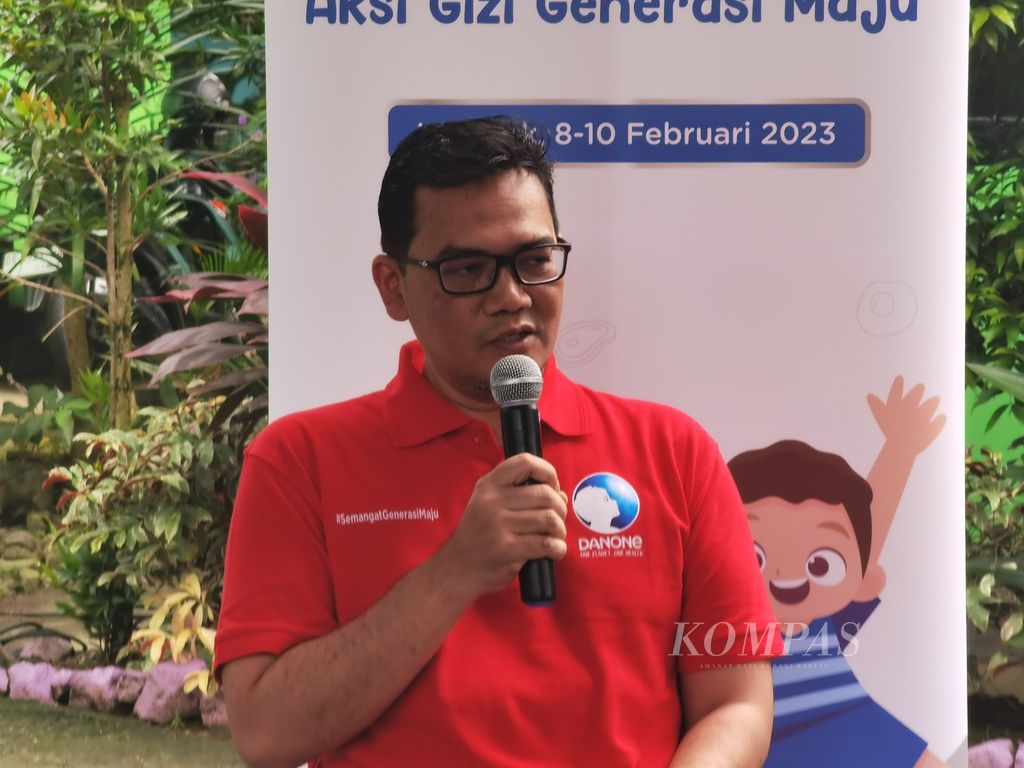 Sustainable Development Director Danone Indonesia Karyanto Wibowo