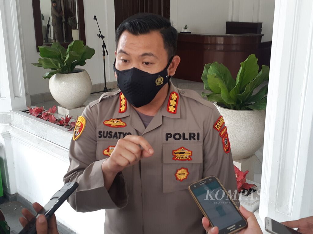 Kepala Kepolisian Resor Kota Bogor Komisaris Besar Susatyo Purnomo Condro