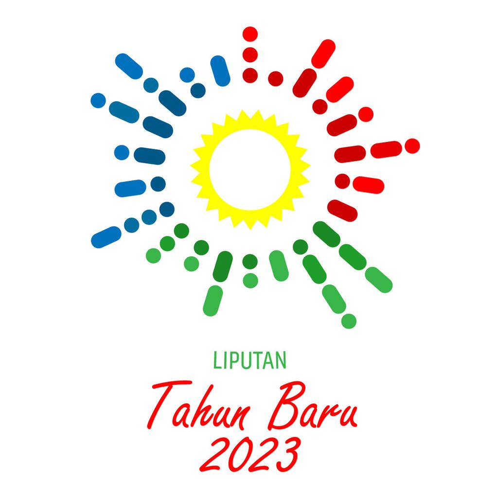 Logo liputan Tahun Baru 2023
