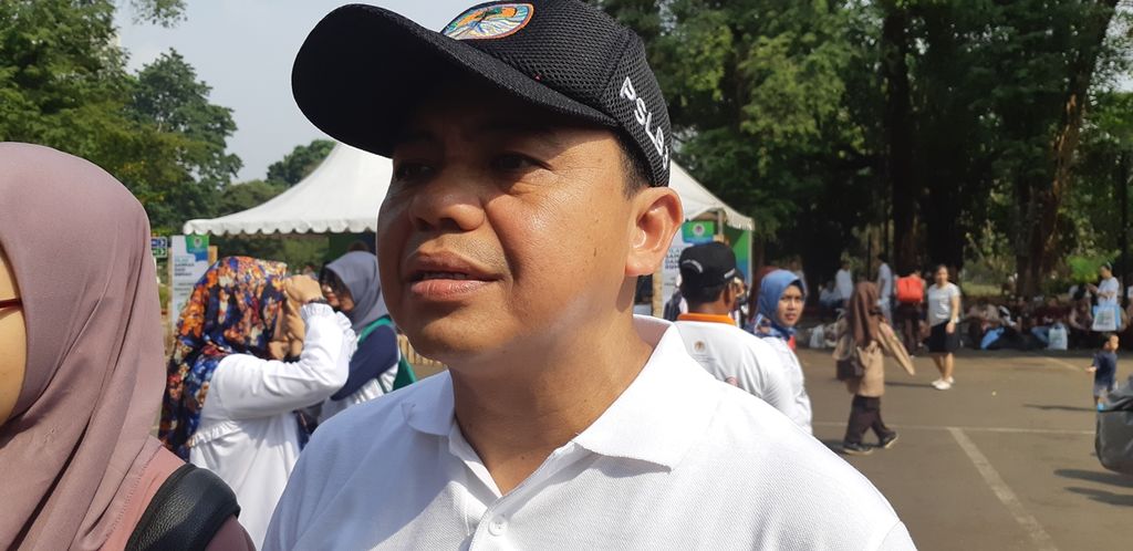 Novrizal Tahar, Direktur Pengelolaan Sampah Kementerian Lingkungan Hidup dan Kehutanan, difoto pada 15 September 2019 di Jakarta.
