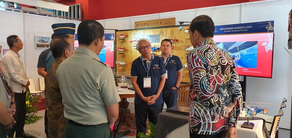 Produk-produk yang bisa dimanfaatkan dalam penanggulangan bencana dipamerkan dalam Pameran Industri Kebencanaan (2nd Asia Disaster Management and Civil Protection) sepanjang 2-3 Maret 2023 di JI Expo, Jakarta.