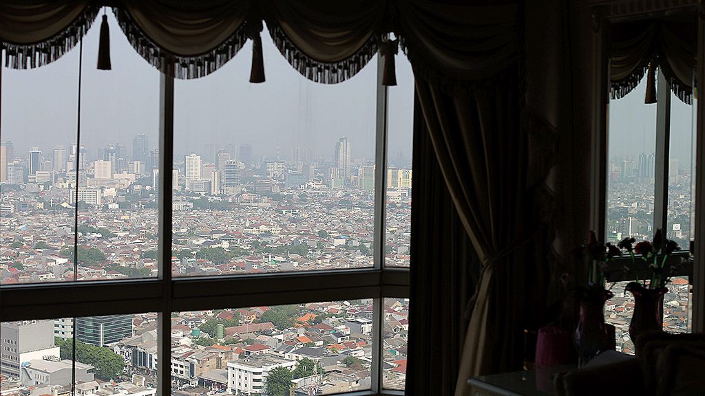 Pemandangan kota Jakarta
