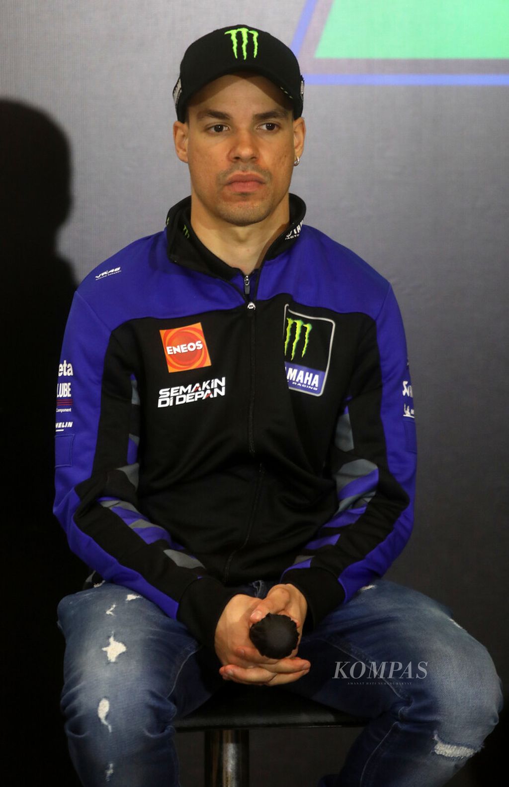 Franco Morbidelli, pebalap Monster Energy Yamaha MotoGP Team.