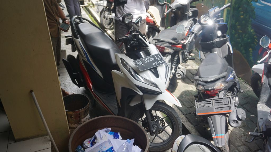 Ilustrasi-Barang bukti berupa sepeda motor jenis <i>automatic</i> yang dicuri oleh pelaku pencurian sepeda motor di Polsek Danurejan, Yogyakarta, Kamis (6/2/2020). Pelaku pencurian ini adalah pelajar.