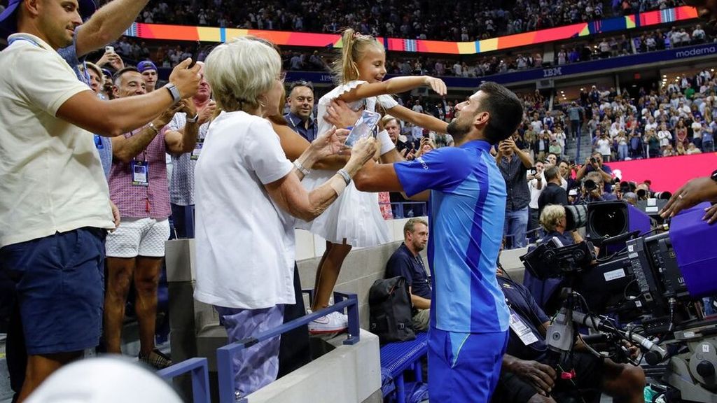 Djokovic's Energy from His Child's Smile - Kompas.id