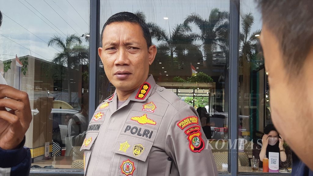 Kepala Kepolisian Resor Metro Jakarta Pusat Komisaris Besar Komarudin