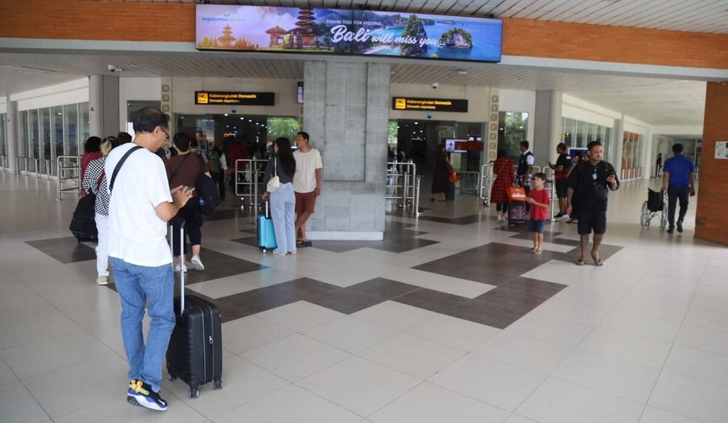 Bandara Internasional I Gusti Ngurah Rai, Badung, Bali, Jumat (12/4/2024). 