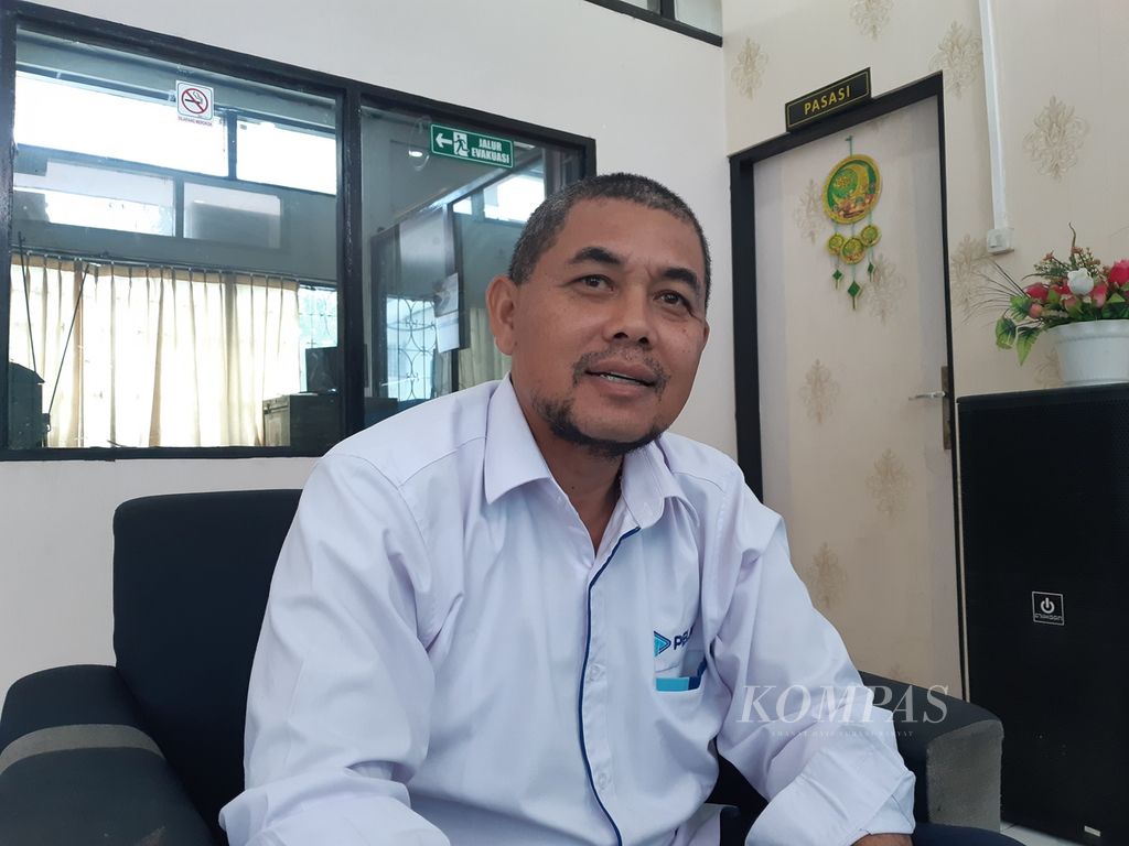 Manajer Operasional Pelni Cabang Kupang Zaldan A Kadir